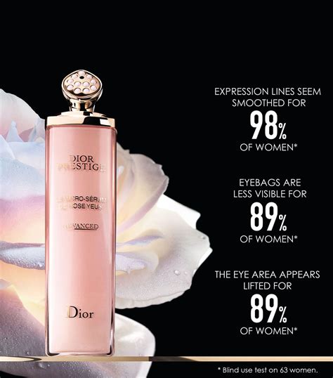 dior prestige eye serum.